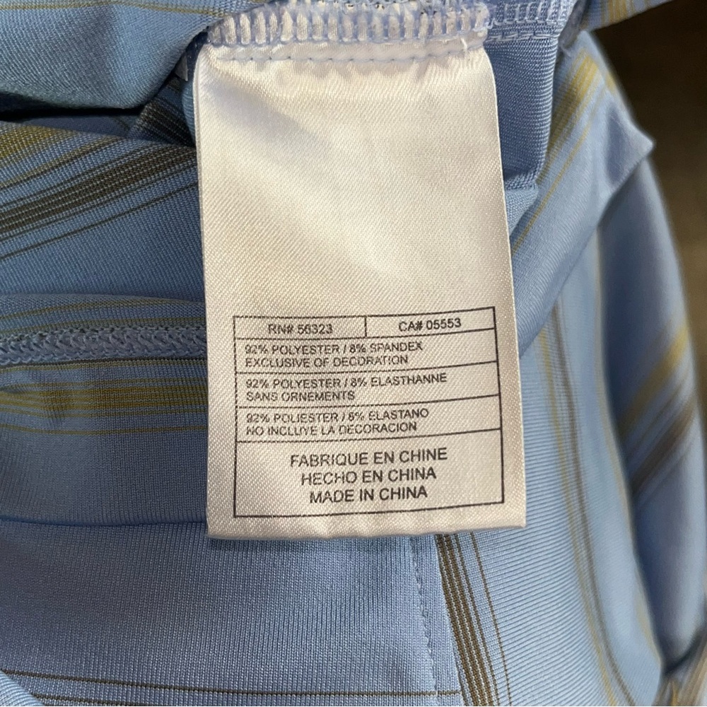 Nike X Disney Polo Shirt Mens‎ L Striped Golf Tour Performance Walt Disney World - Picture 6 of 6